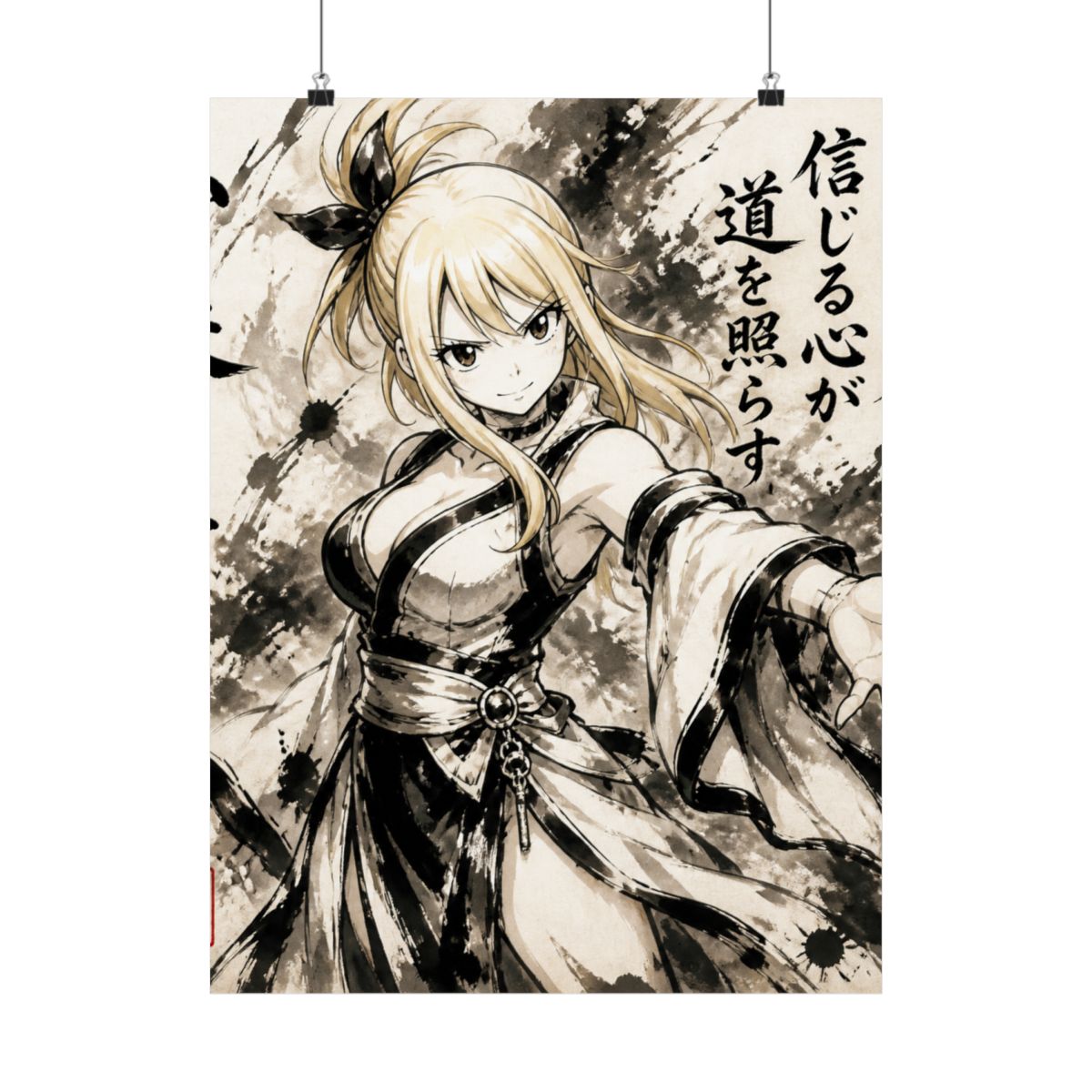 Lucy Heartfilia Sumi-e | Fairy Tail
