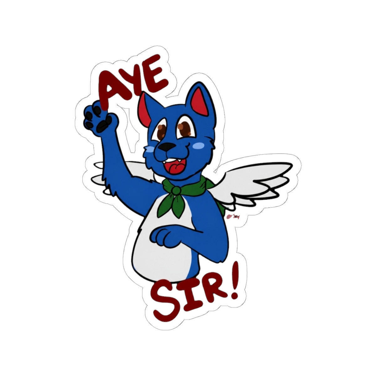 Aye Sir | Fairy Tail - alternate angle 1, merchandise