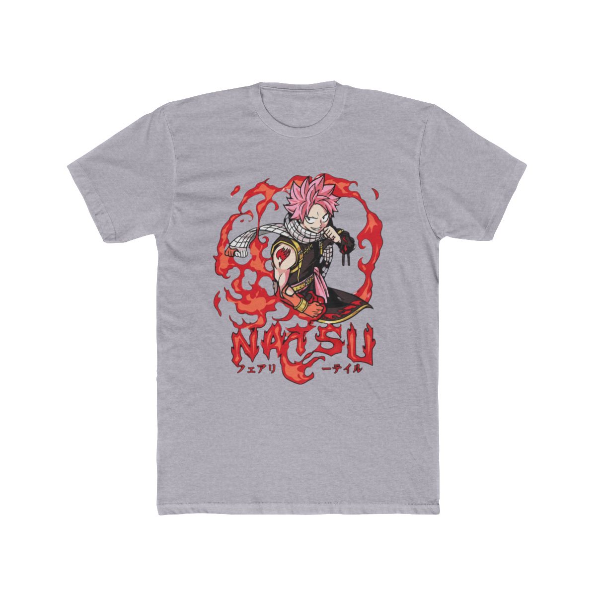 Fairy Tail Natsu Dragon Slayer Power T Shirt - alternate angle 5, merchandise
