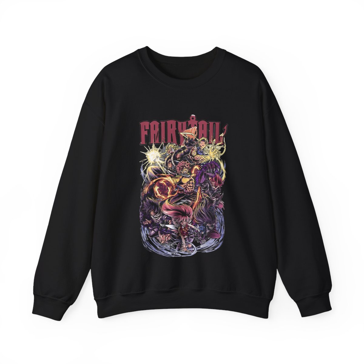 Fairy Tail Hoodies, Anime Hoodies, Vintage Sweater - Artsholic - Fan Art Merch - alternate angle 3, merchandise