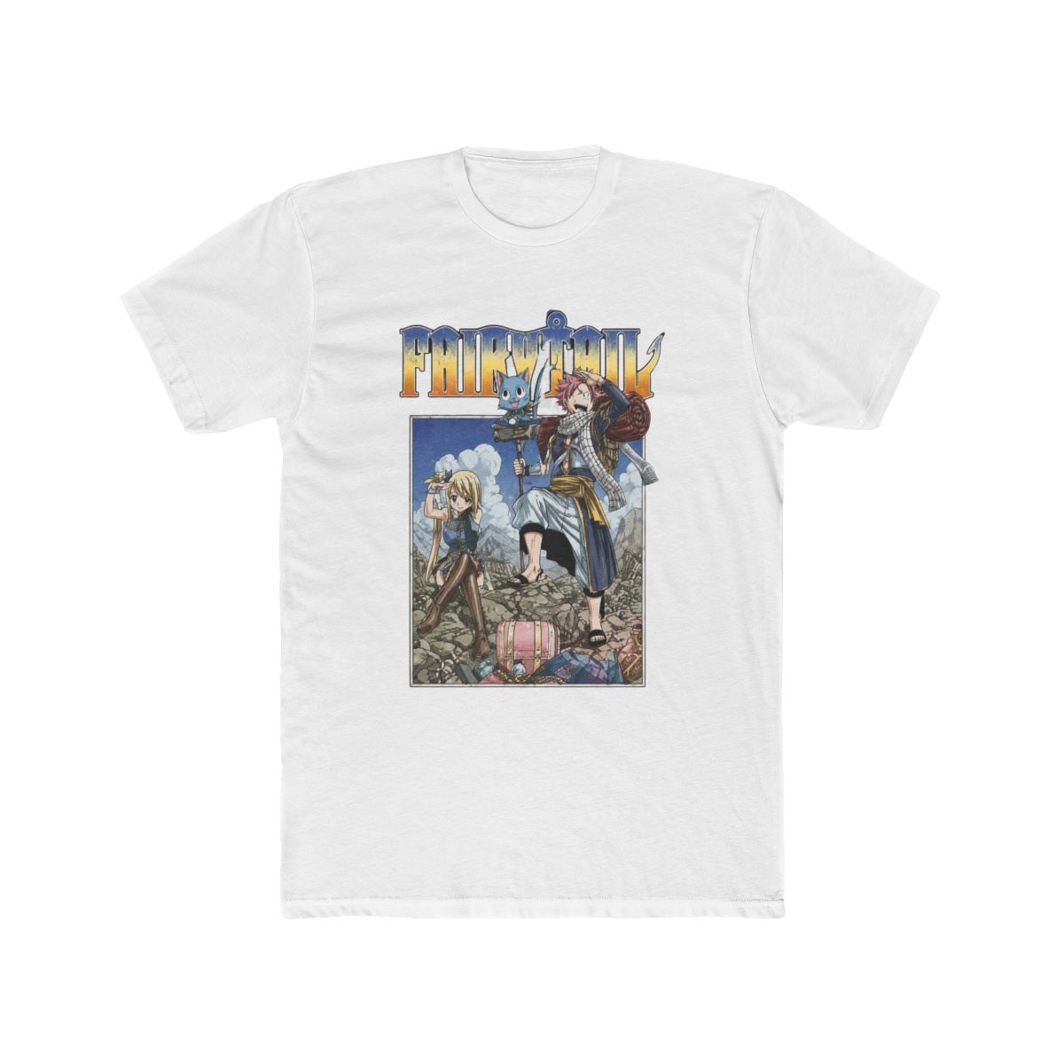Fairy Tail On A Mission Girls Mineral Wash Crop T Shirt