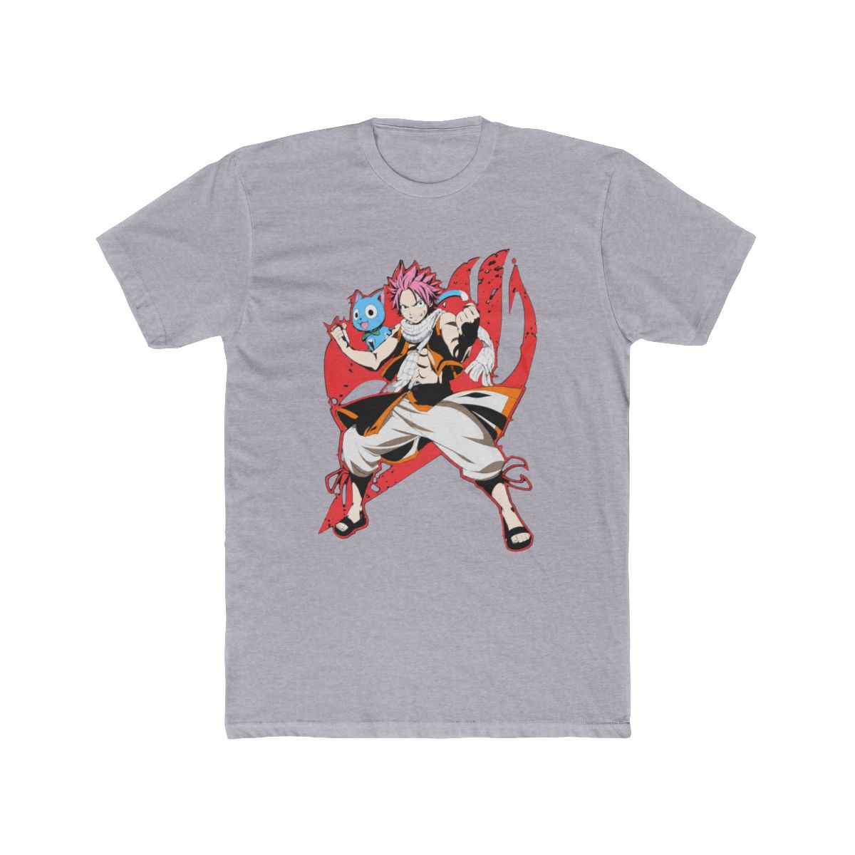 Natsu & Happy Guild Emblem T Shirt | Fairy Tail - Tokyo Otaku Mode (TOM) - alternate angle 3, merchandise