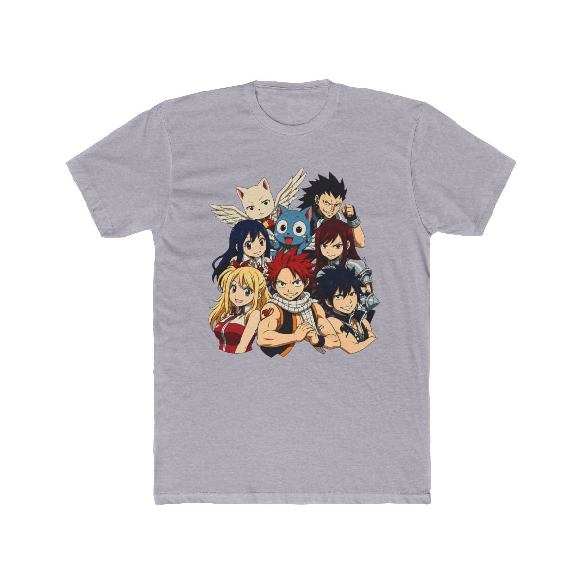 Abstract Art T Shirt | Minimalist Everyday Tee for Personal Style | Fairy Tail - alternate angle 3, merchandise